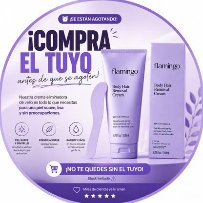 Flamingo spray depilador